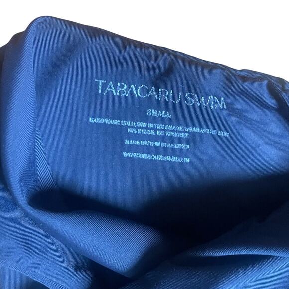Tabacaru Swim Margot One Shoulder Black Swimsuit Size Small - Picture 5 of 5